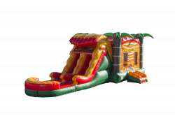 C1138 Fiesta20Island20Combo HR 02 1715706852 Fiesta Bounce House W/Slide (WET/DRY)- NEW