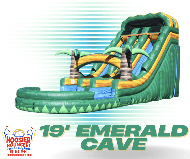 19' Emerald Cave Dual Lane Water Slide (Coming Spring 2026) 19' Emerald Cave Dual Lane Water Slide (Coming Spring 2026)